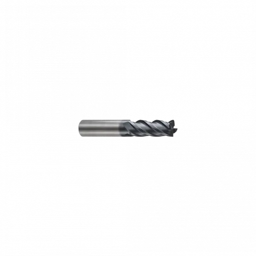 Фреза концевая твердосплавная Alpha-GX c 4-мя зубьями (спираль 35°), укороченная, 1.5X4X4X50, New Century