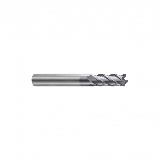 Фреза концевая твердосплавная Alpha-PX c 4-мя зубьями (спираль 35˚), укороченная, 1.5X4X4X50, New Ce