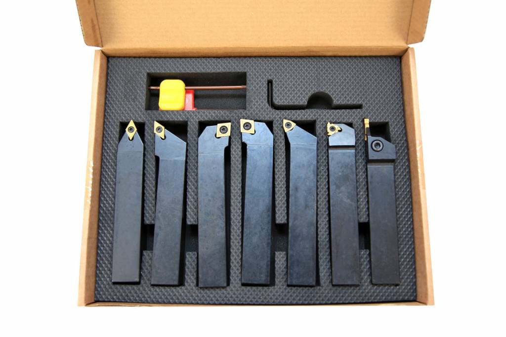 Набор резцов co сменными пластинами TiN 25мм ( 7шт. )