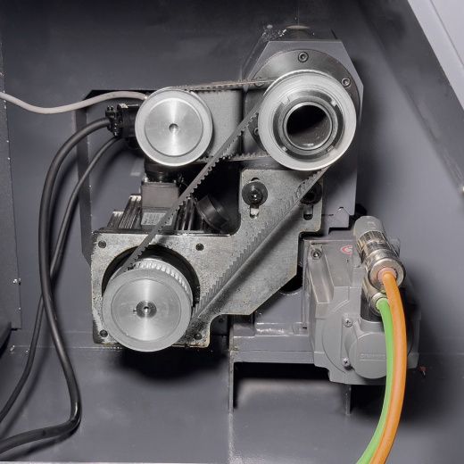 SP210 CNC Токарный станок с ЧПУ с горизонтальной станиной