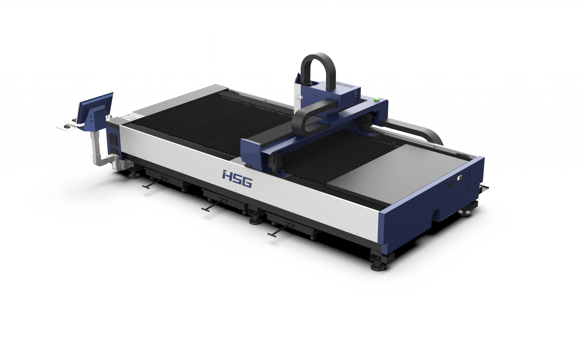 Оптоволоконный лазерный станок для резки металла HSG C3015 3000 Вт