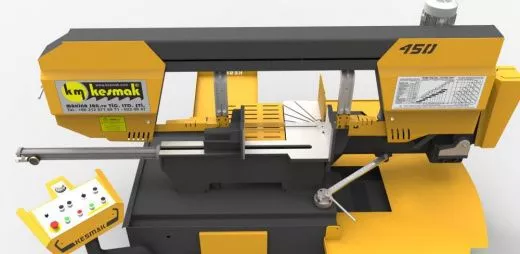 Полуавтоматический ленточнопильный станок KESMAK KMY DG 450